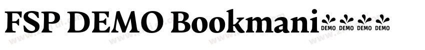 FSP DEMO Bookmani字体转换 FSP DEMO Bookmani字体转换